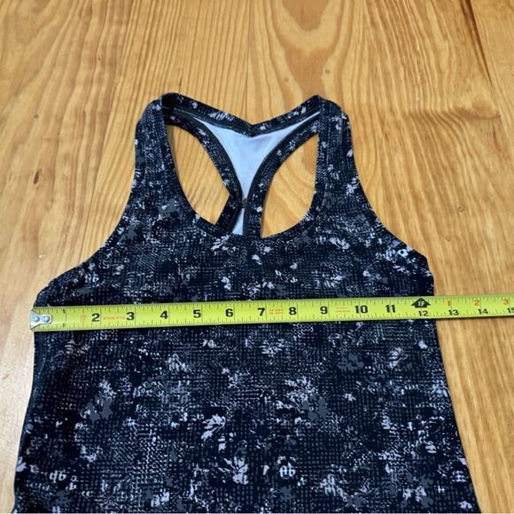 Lululemon Cool Racerback Nulu Equalized Multi Print Tank Top Women’s SIZE 2 - Picture 7 of 9